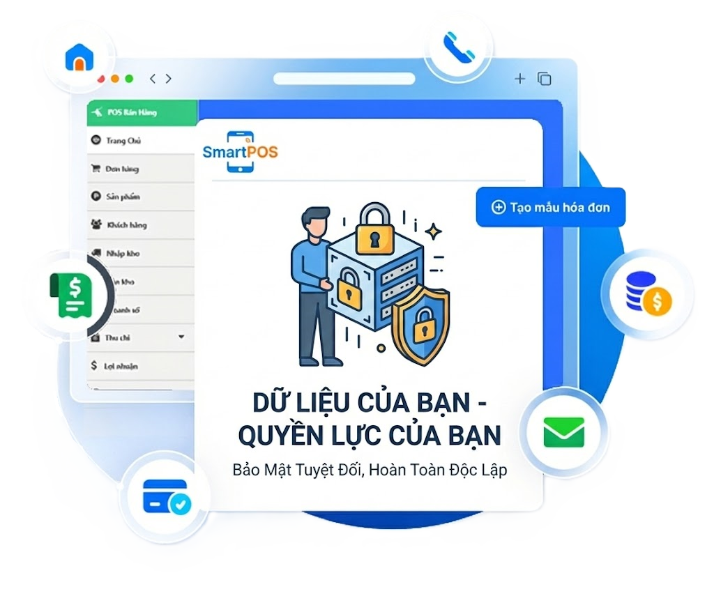 SmartPos - phân mềm bán hàng miễn phí, phân mềm bán hàng offline